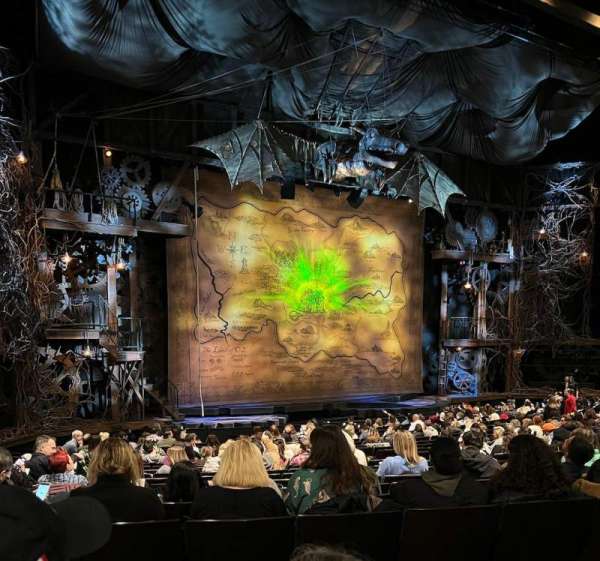 Gershwin Theatre, section: Orchestra L, row: R, seat: 23