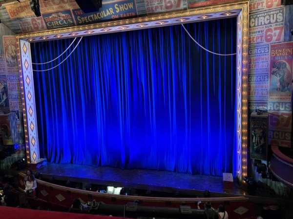 Imperial Theatre, section: Front Mezzanine RC, row: A, seat: 309