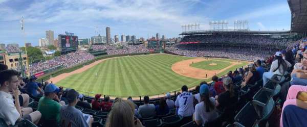 Wrigley Field, section: 306L, row: 6, seat: 10