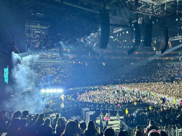 The O2, London, section: 118, row: W, seat: 540