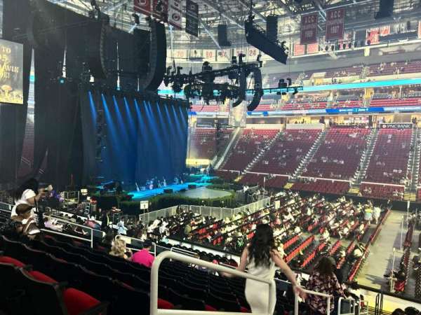 Lenovo Center, section: 103, row: V, seat: 13