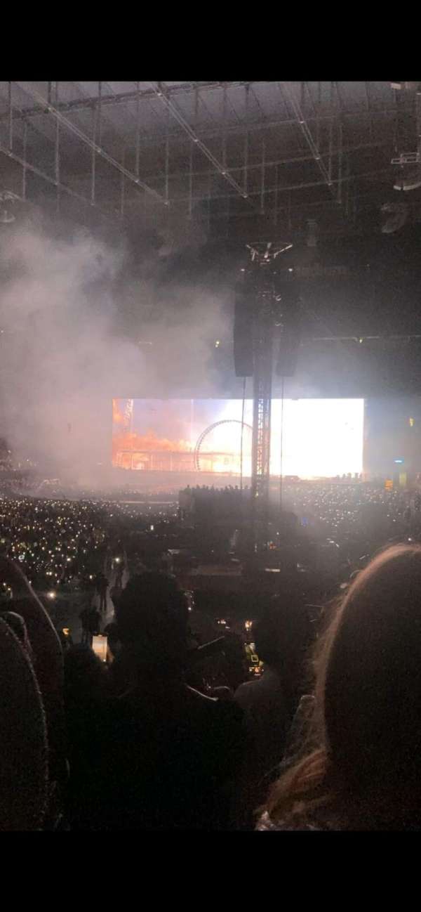 Allegiant Stadium, section: 142, row: 21, seat: 6