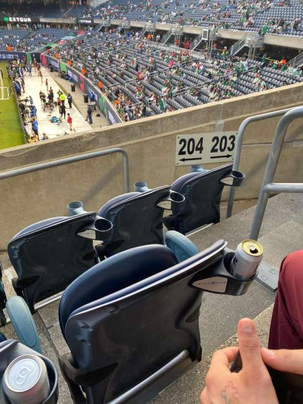Soldier Field, section: 204, row: 4, seat: 16