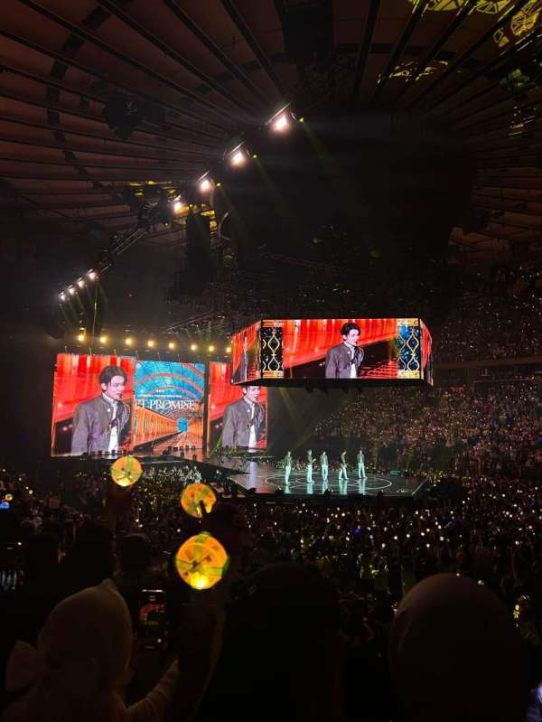 Madison Square Garden, section: 119, row: 10, seat: 15