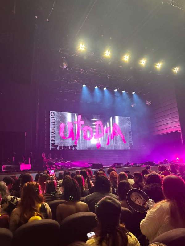 The Anthem, section: Floor Left Front, row: J, seat: 111