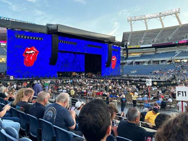Camping World Stadium, section: 107, row: F, seat: 13