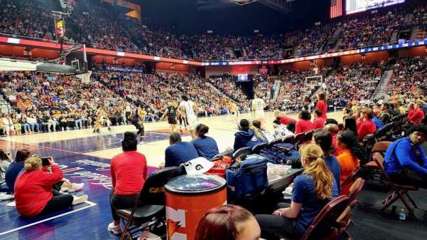 Mohegan Sun Arena, section: 18, row: C, seat: 3