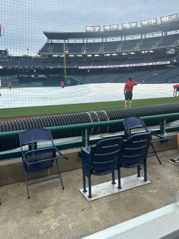 Nationals Park, section: 114, row: D, seat: 10