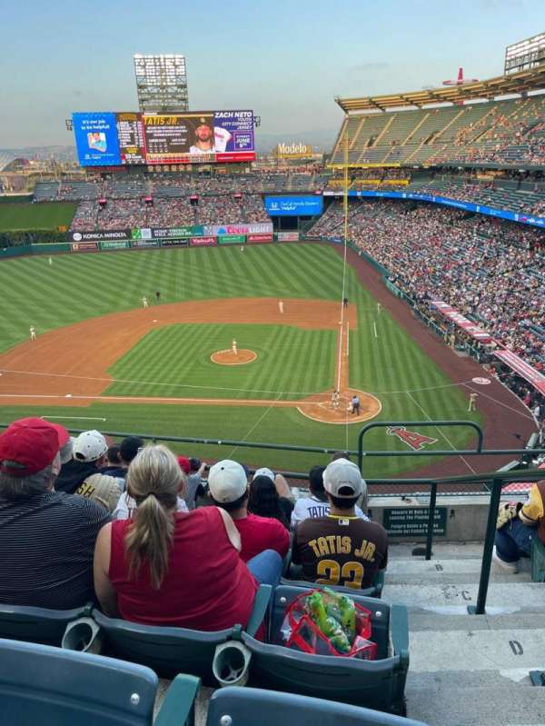 Angel Stadium, section: 414, row: F, seat: 17