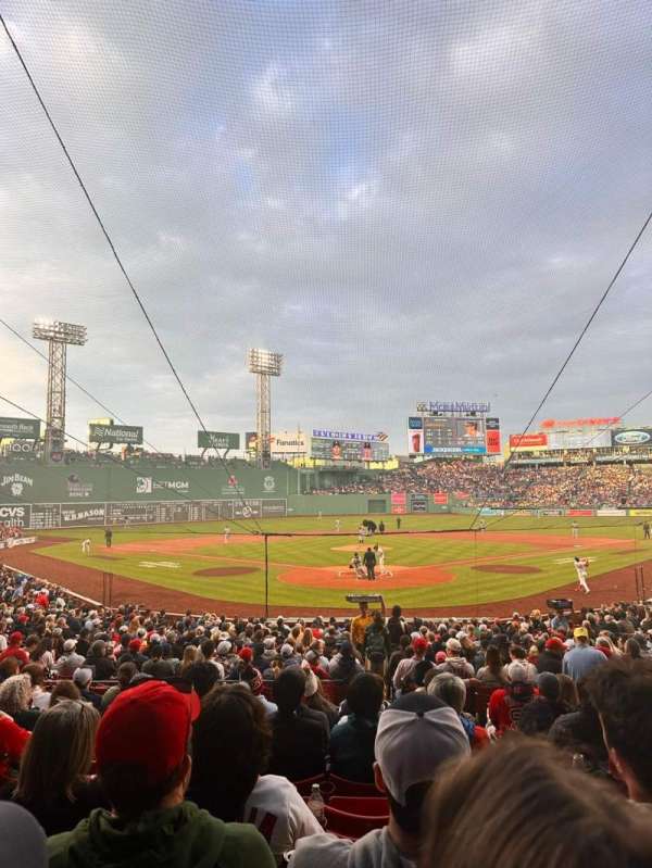 Fenway Park, section: Loge Box 131, row: JJ, seat: 2