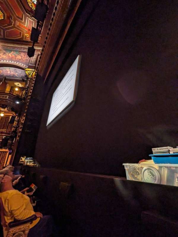 Belasco Theatre, section: Orchestra R, row: A, seat: 4