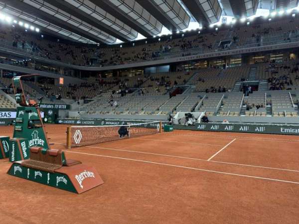 Court Philippe Chatrier, section: 6, row: 3, seat: 4