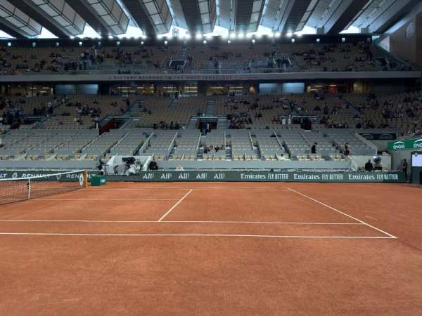 Court Philippe Chatrier, section: 6, row: 3, seat: 4