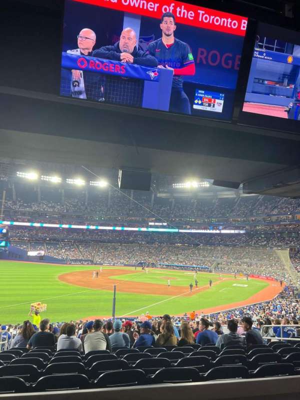 Rogers Centre, section: 138, row: A, seat: 7