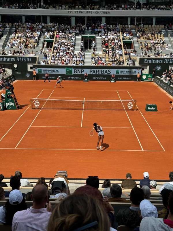Court Philippe Chatrier, section: 21, row: 7, seat: 42