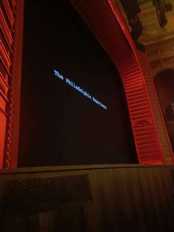 Phoenix Theatre, section: Stalls, row: B, seat: 2