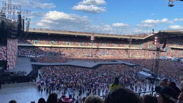 Murrayfield Stadium, section: W34, row: V, seat: 15