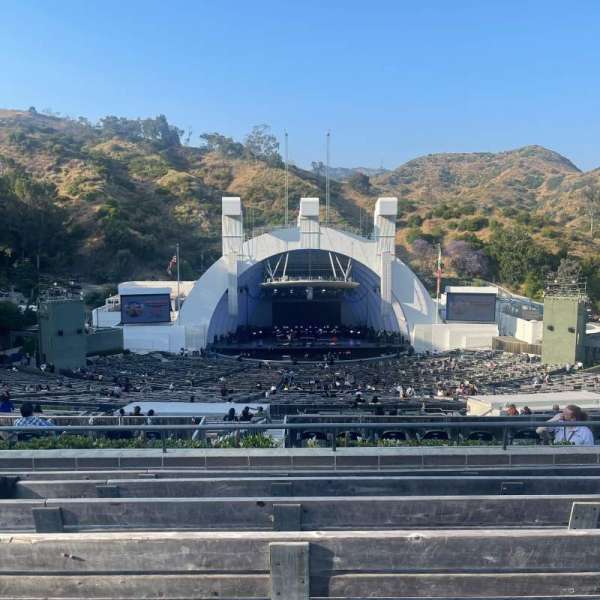 Hollywood Bowl, section: N1, row: 7, seat: 22