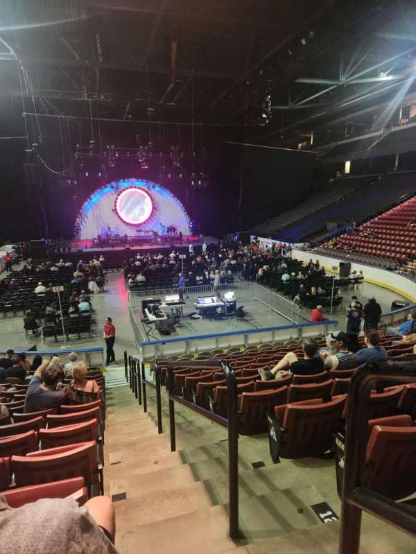 maverik center, section: 119, row: 14, seat: 1