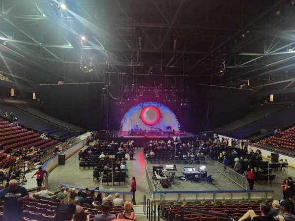 Maverik Center, section: 119, row: 14, seat: 1