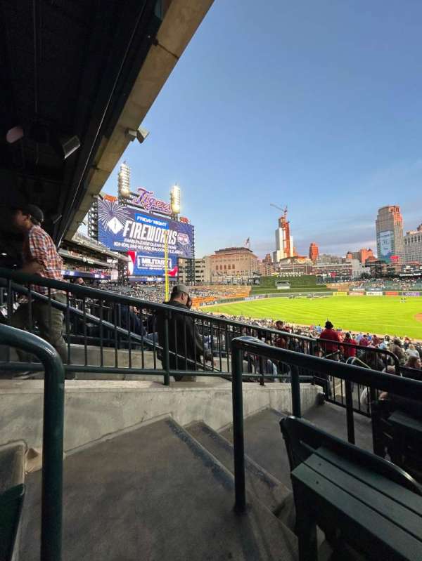 Comerica Park, section: 136A, row: C, seat: 4,5