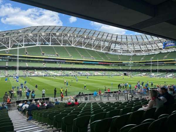 Aviva Stadium, section: 128, row: BB, seat: 15