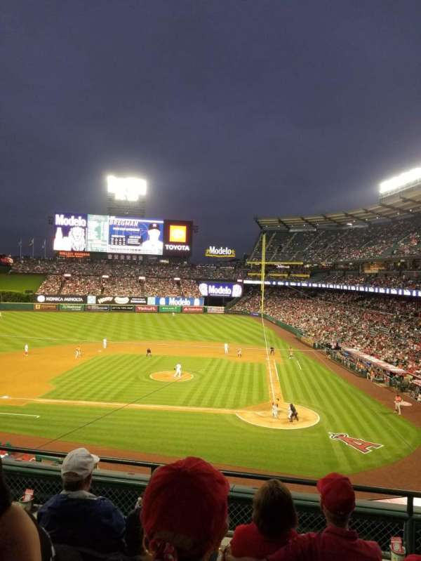 Angel Stadium, section: 321, row: D, seat: 7