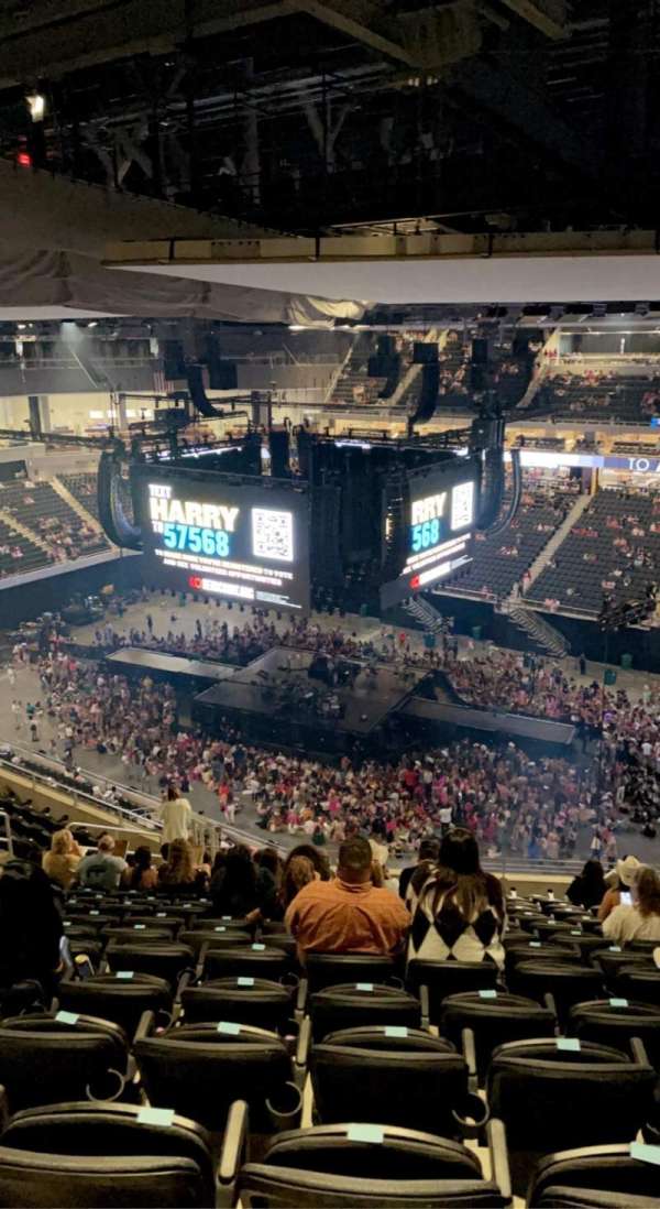 Moody Center, section: 216, row: P, seat: 10