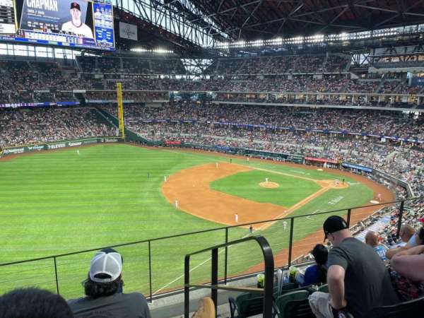 Globe Life Field, section: 205, row: 5, seat: 5