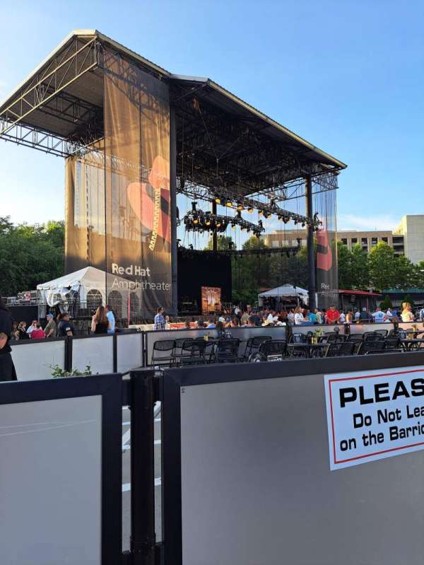 Red hat amphitheater, section: 3, row: Y, seat: 32