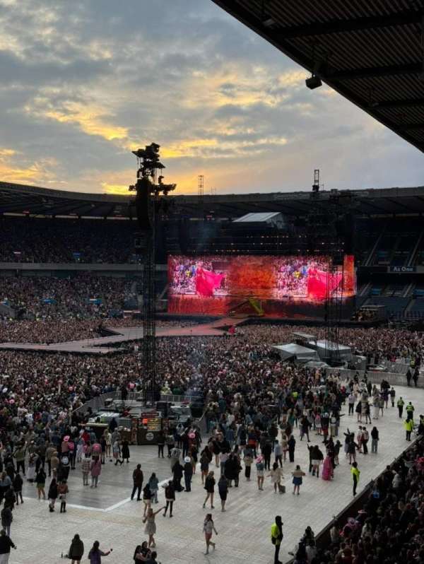 Murrayfield Stadium, section: S4, row: H, seat: 6