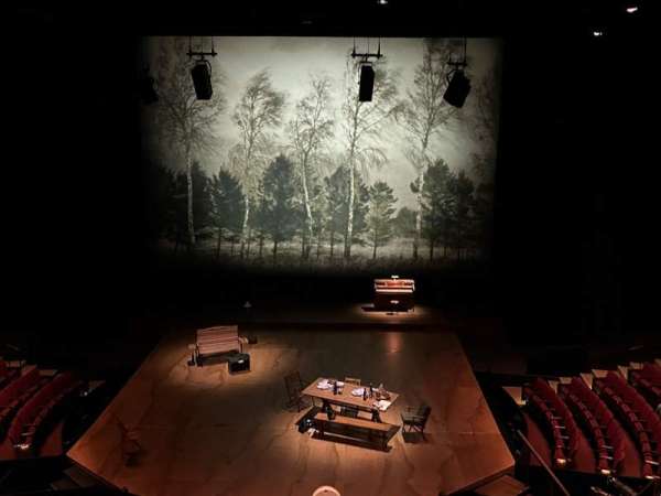 Vivian Beaumont Theater, section: Loge C, row: A, seat: 310