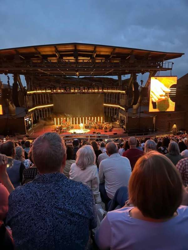 Red Rocks Amphitheatre, section: Center Left, row: 23, seat: 66