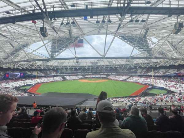 London Stadium, section: 238, row: 50, seat: 381