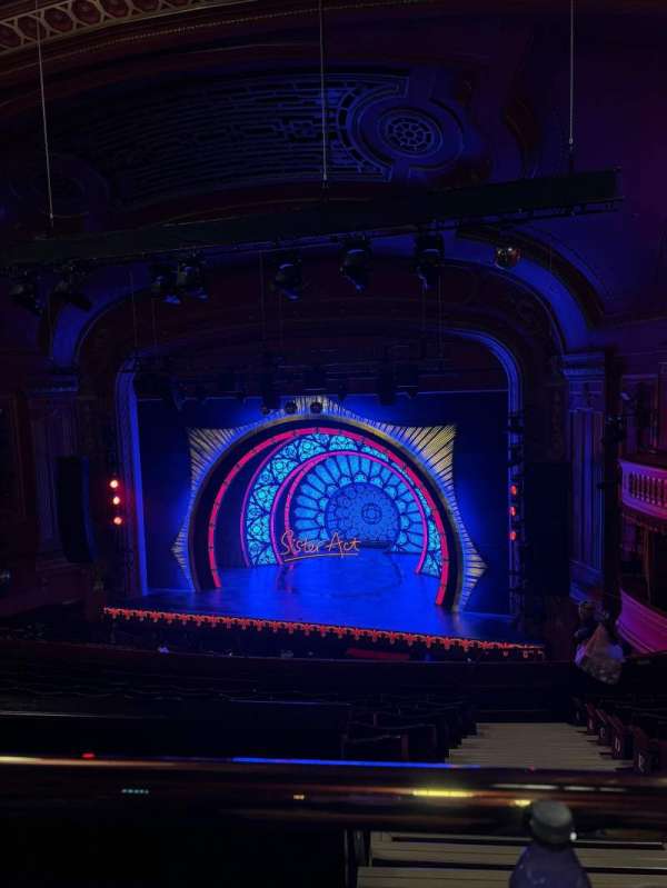 Dominion Theatre, section: Circle, row: H, seat: 11