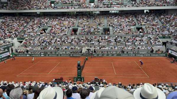 Court Philippe Chatrier, section: 16, row: 13, seat: 27
