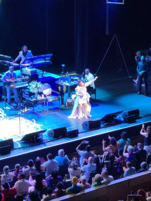 Filene Center, section: Box 9, row: 1, seat: 1