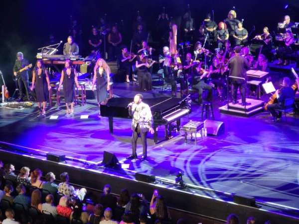 Filene Center, section: Box 43, row: 1, seat: 3
