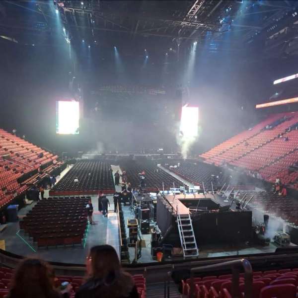 Centre Bell, section: 120, row: J, seat: 1