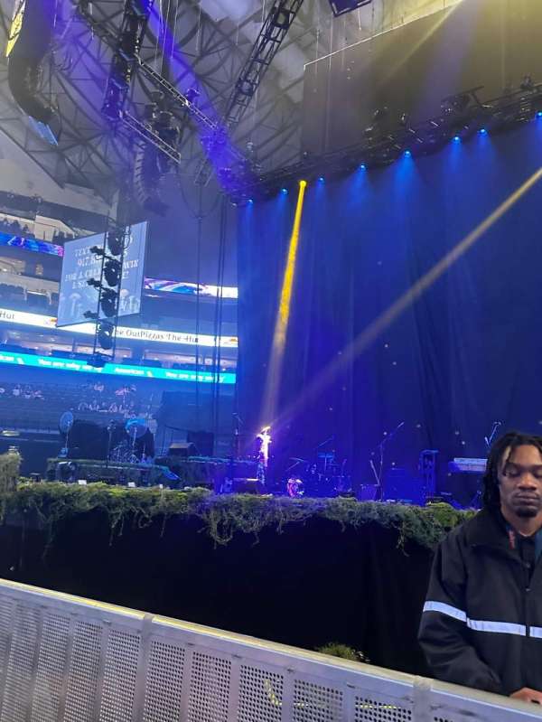 American Airlines Center, section: 12, row: G, seat: 1