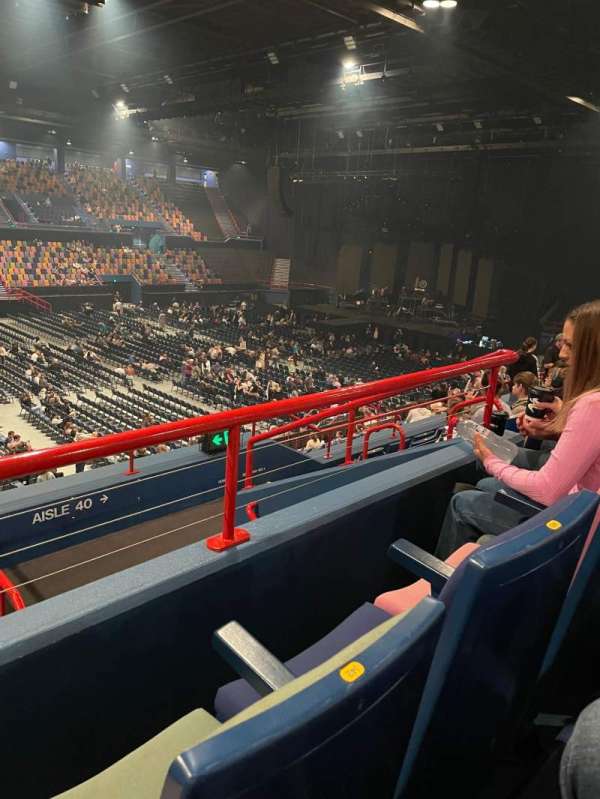 Brisbane Entertainment Centre, section: 40A, row: P, seat: 141