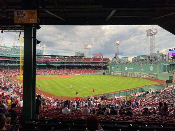 Fenway Park, section: Grandstand 3, row: 8, seat: 25