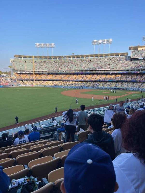 Dodger Stadium, section: 159LG, row: J, seat: 5