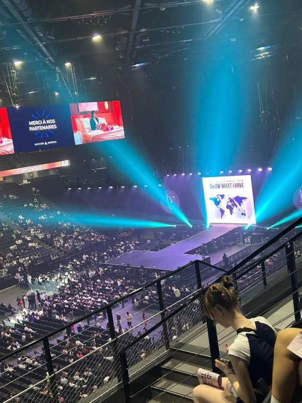 Accor Arena, section: Balcon D, row: 86, seat: 14