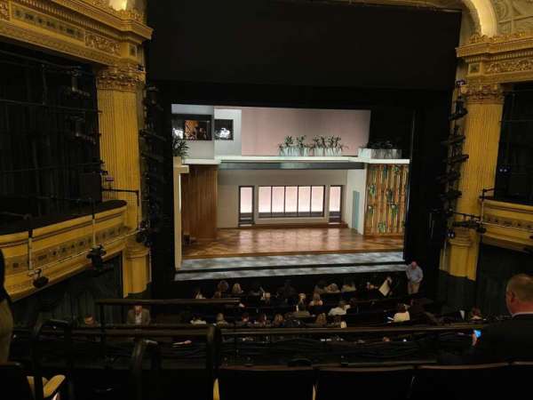 Hudson Theatre, section: Dress Circle C, row: D, seat: 102