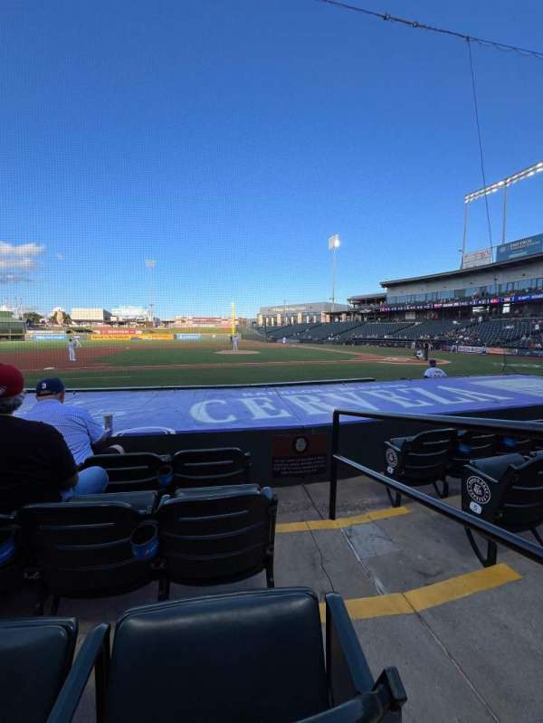 Dell Diamond, section: 115, row: 7, seat: 17