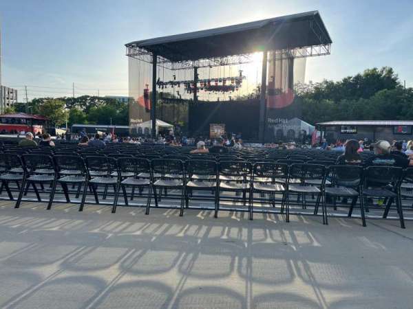 Red Hat Amphitheater, section: 5, row: A, seat: 1