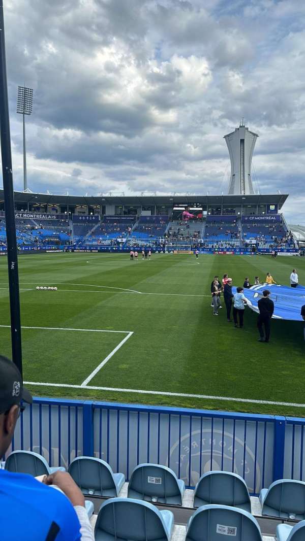 Stade Saputo, section: 113, row: E, seat: 13