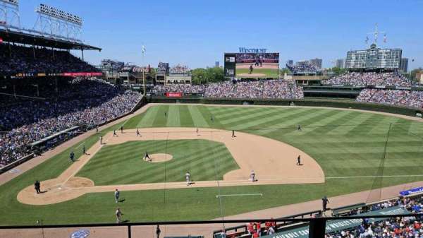 Wrigley Field, section: 323R, row: 2, seat: 15