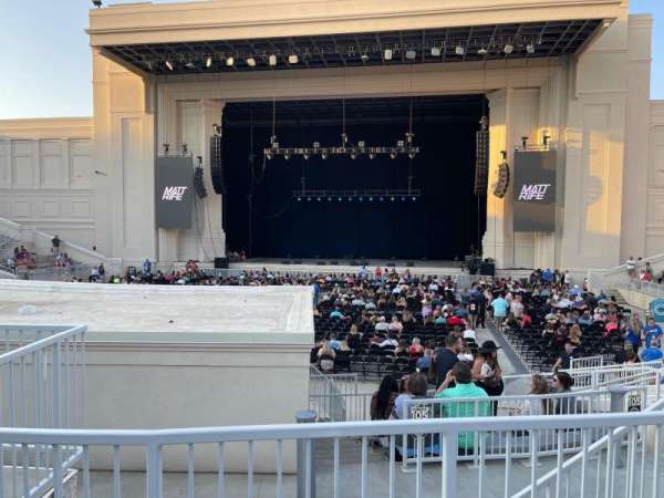Orion Amphitheater, section: 205, row: G, seat: 8